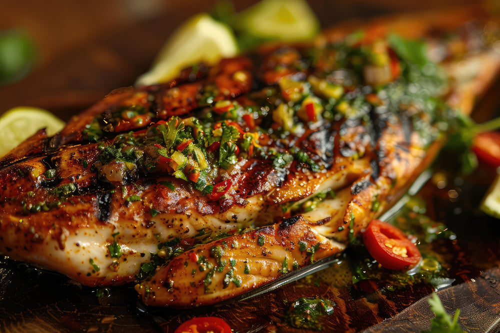 Chermoula Marinated Snapper