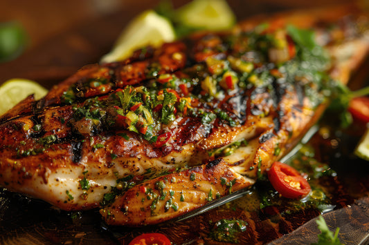 Chermoula Marinated Snapper