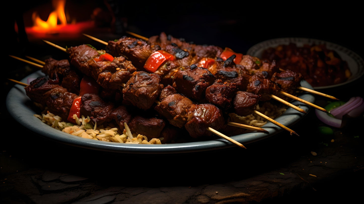 Nigerian Suya Kebabs