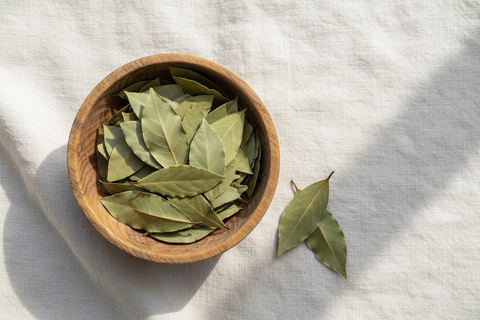 Bay Leaf — wooden bowl