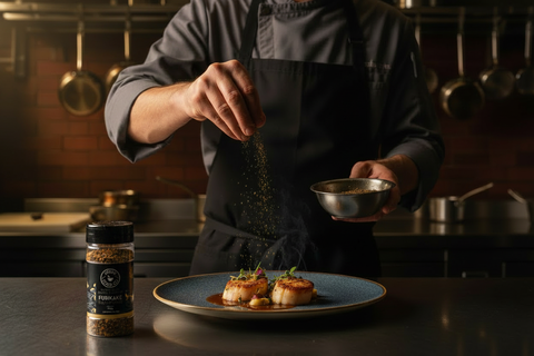 Chef with Furikake Shaker