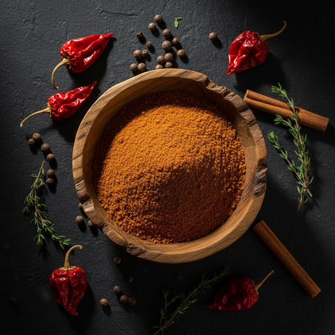 Jerk Chicken Spice Flatlay Redo