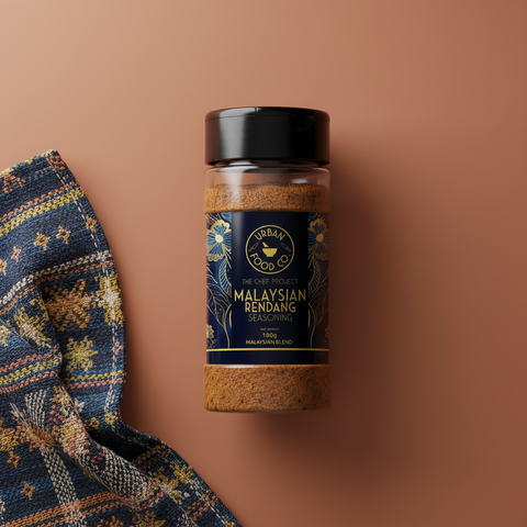Malaysian Rendang Flatlay