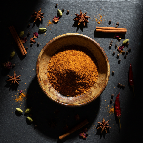 Ras el Hanout Flatlay