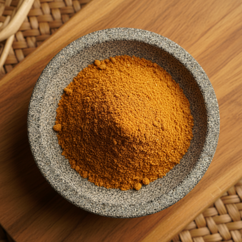 Rendang Powder Flatlay